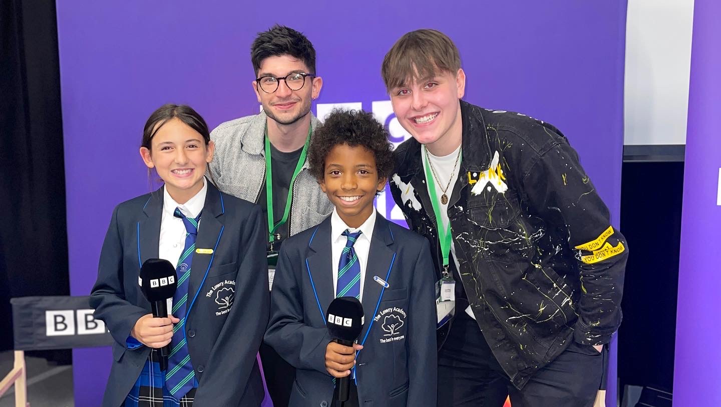 The BBC visit The Lowry Academy