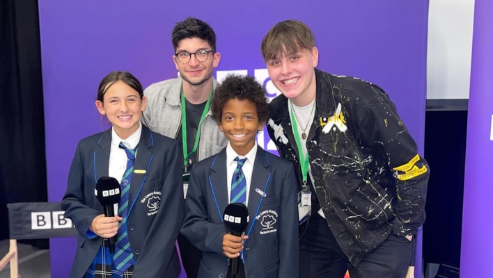 The BBC visit The Lowry Academy